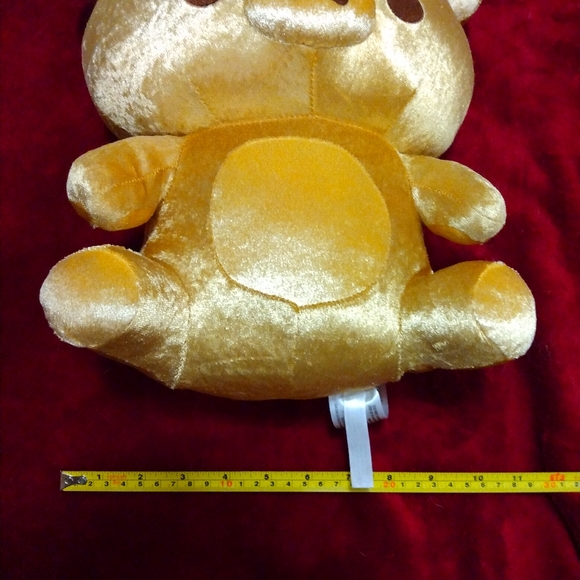 RILAKKUMA 20th Anniversary Gold Plush Bear - Picture 10 of 10